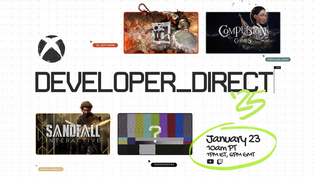 Xbox Developer_Direct 将于 1 月 23 日回归