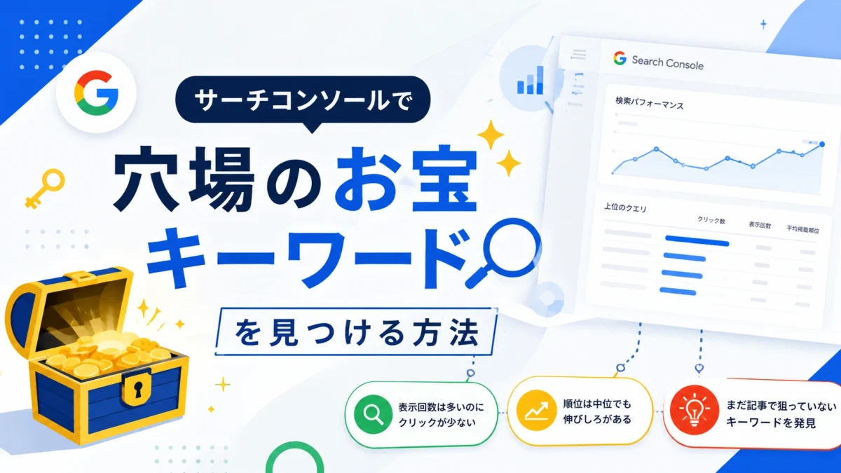 如何使用 Search Console 查找隐藏的宝藏关键字